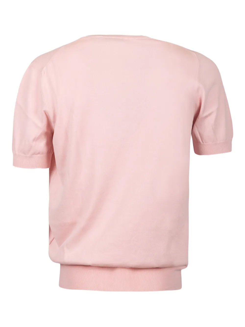 Gran Sasso Geribbeld T-shirt - Roze