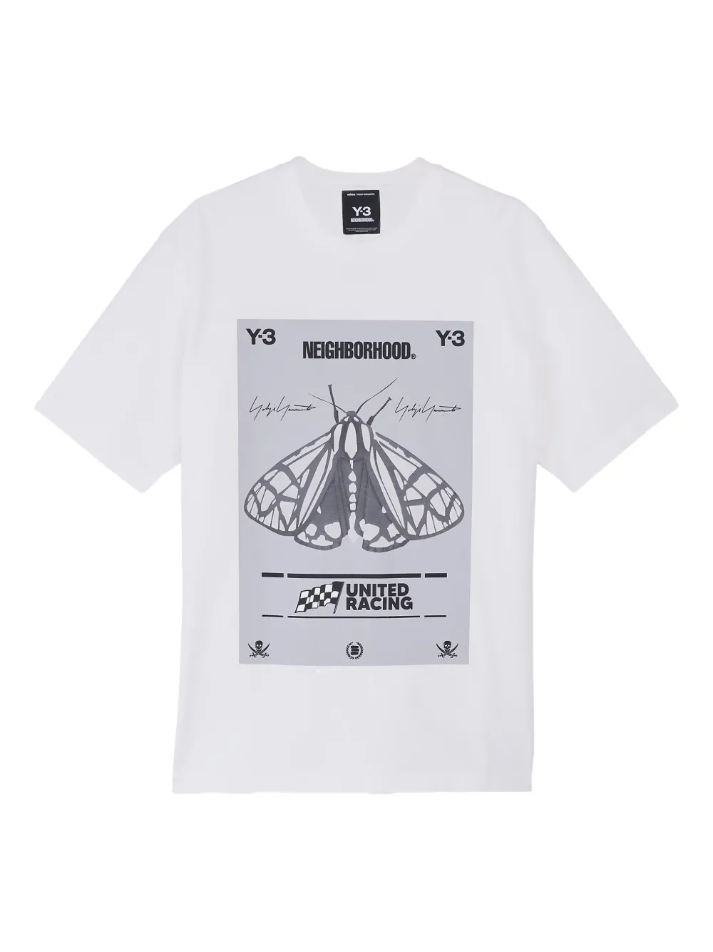 Y-3 playera en colaboración con Neighborhood | blanco | Image 1