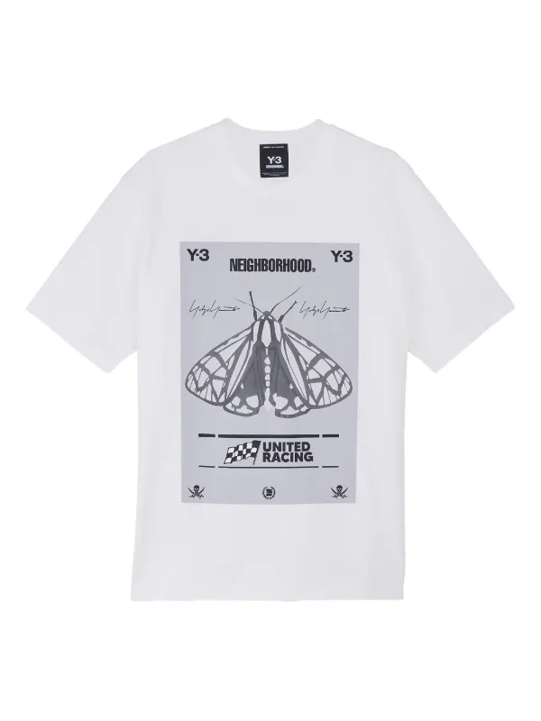 【新品タグ付・サイズXXL】Y-3 NEIGHBORHOODホワイトTシャツ Y-3 x Neighborhood Tシャツ | ホワイト | FARFETCH JP