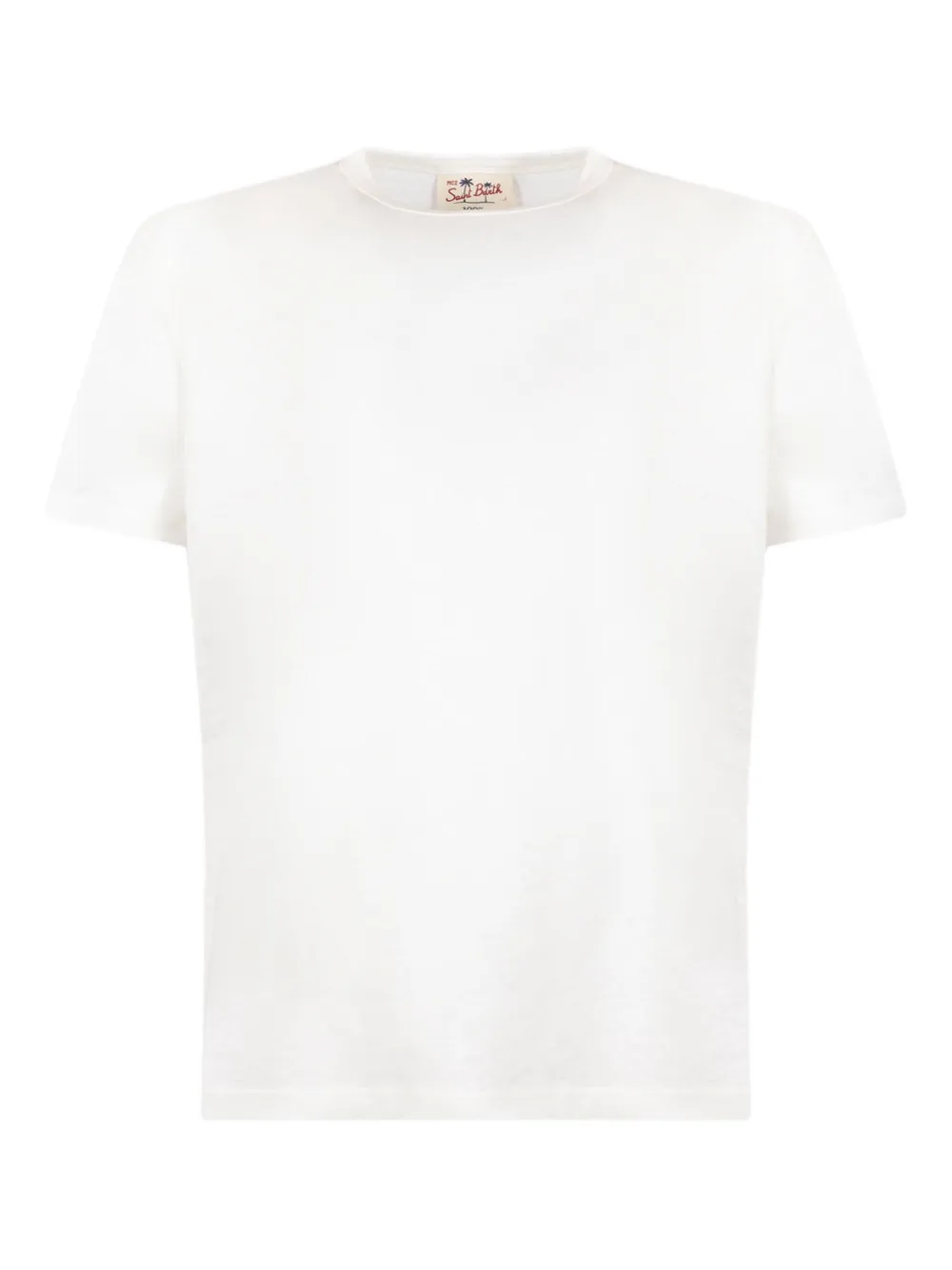 MC2 Saint Barth t-shirt en lin | blanc | Image 1