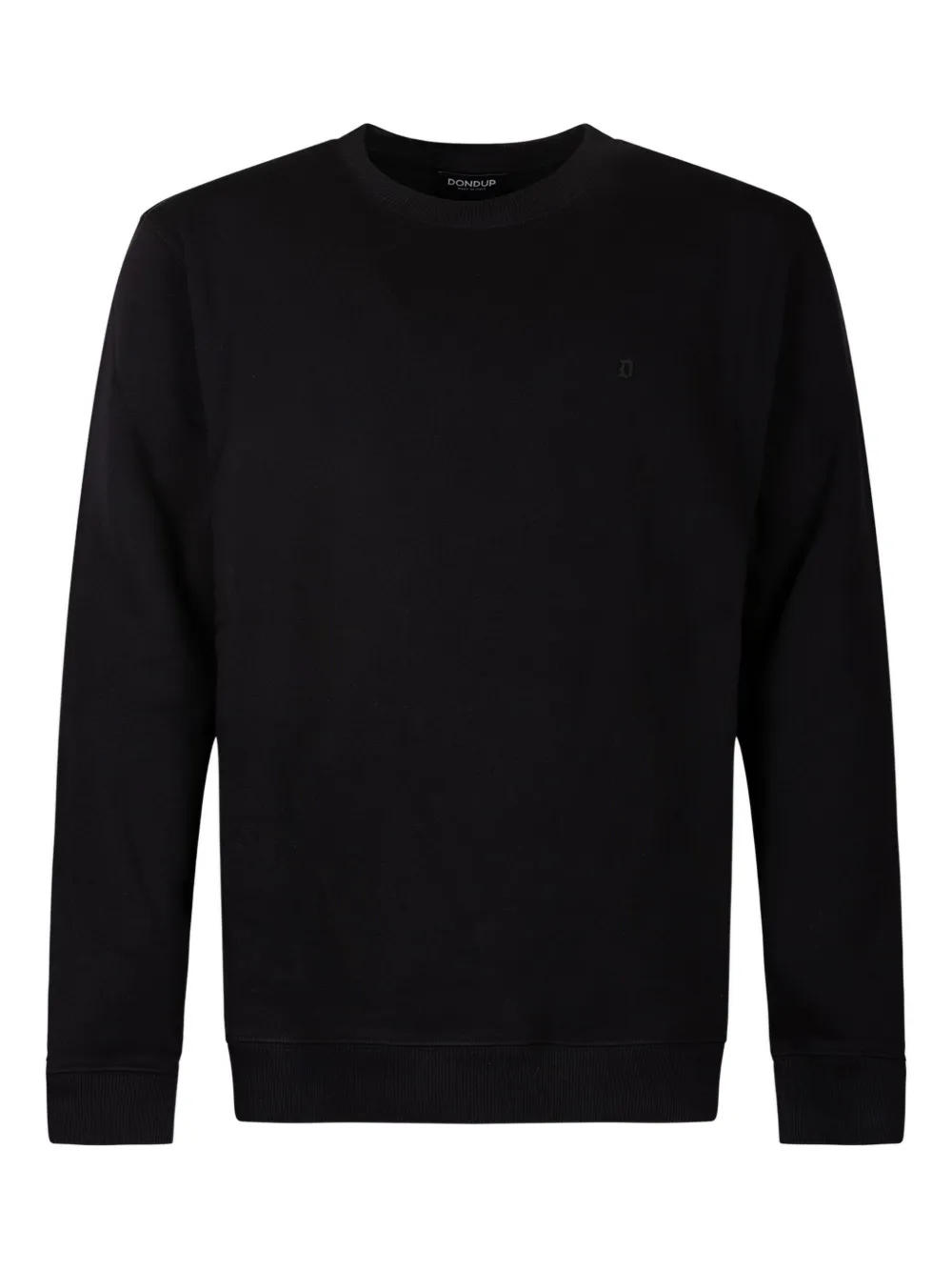 DONDUP sudadera con cuello redondo y logo bordado | negro | Image 1