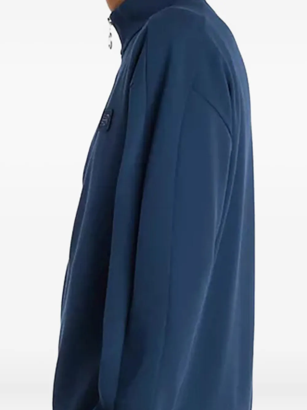 New Balance Sweater met logopatch Blauw