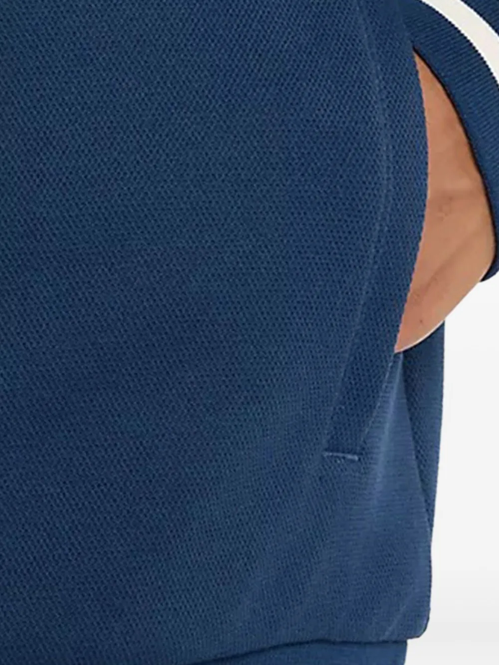 New Balance Sweater met logopatch Blauw