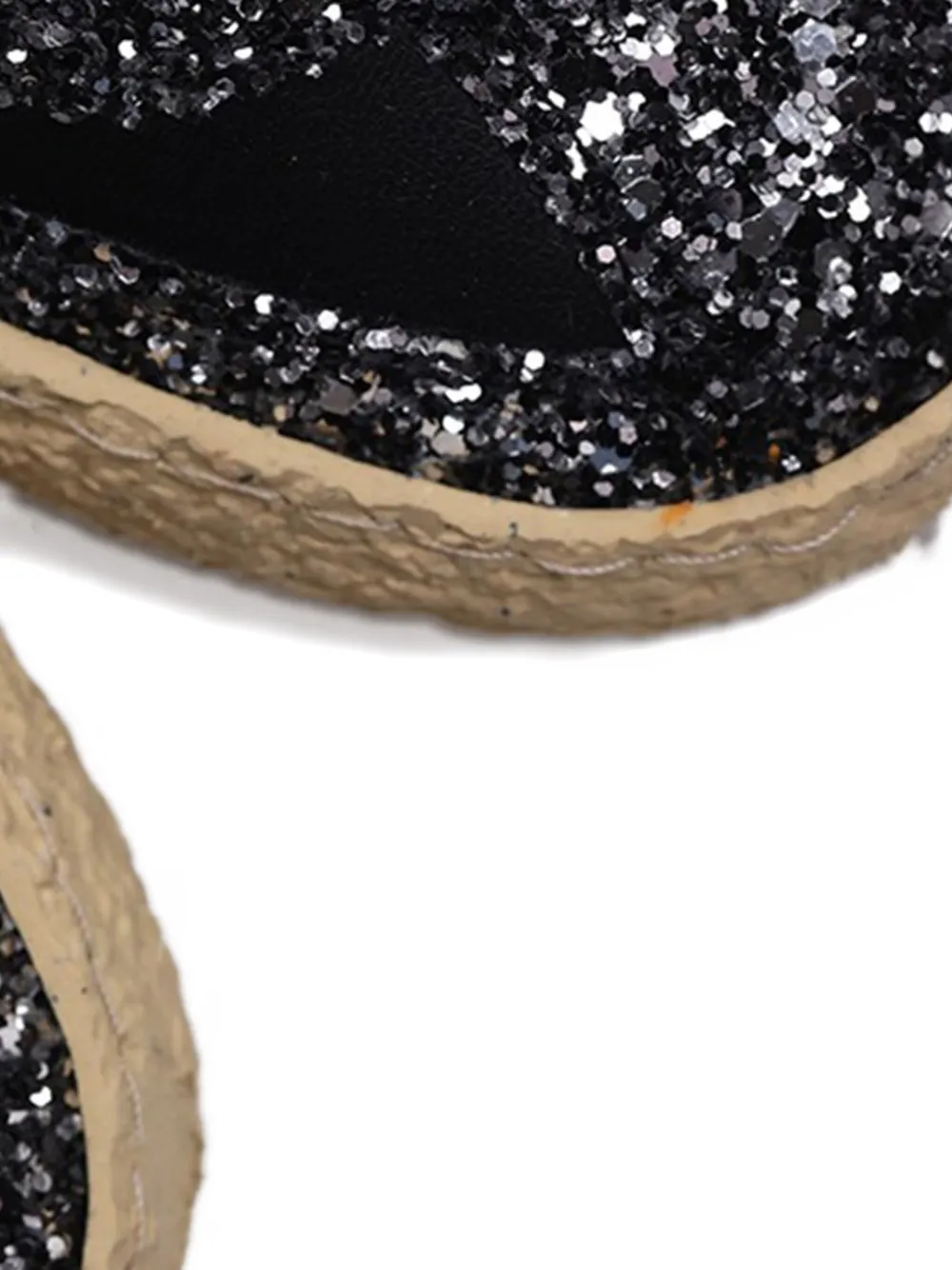 Puraai Sneakers met glitters Zwart