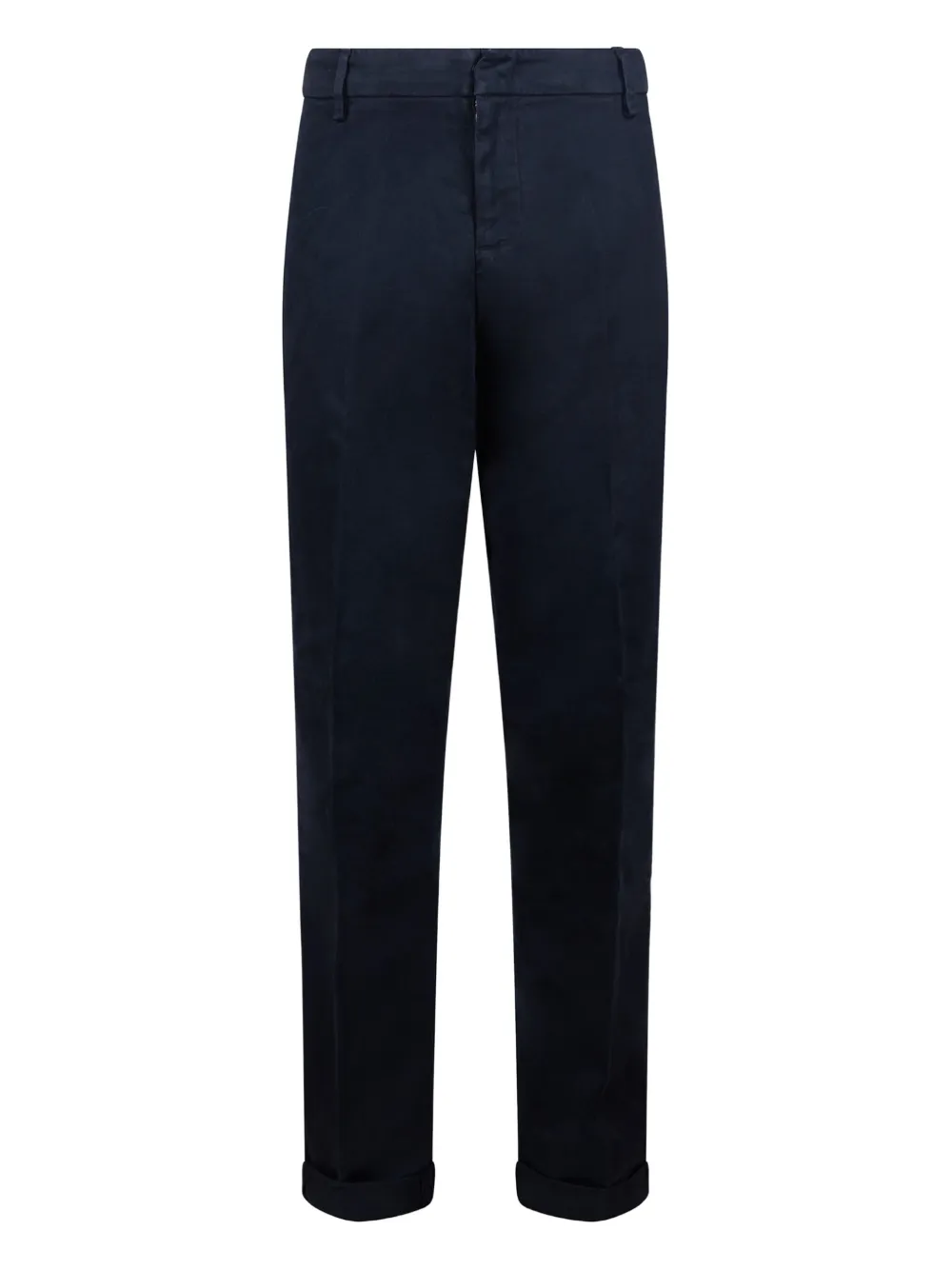 DONDUP pressed-crease rolled-hem trousers | Blue | Image 1