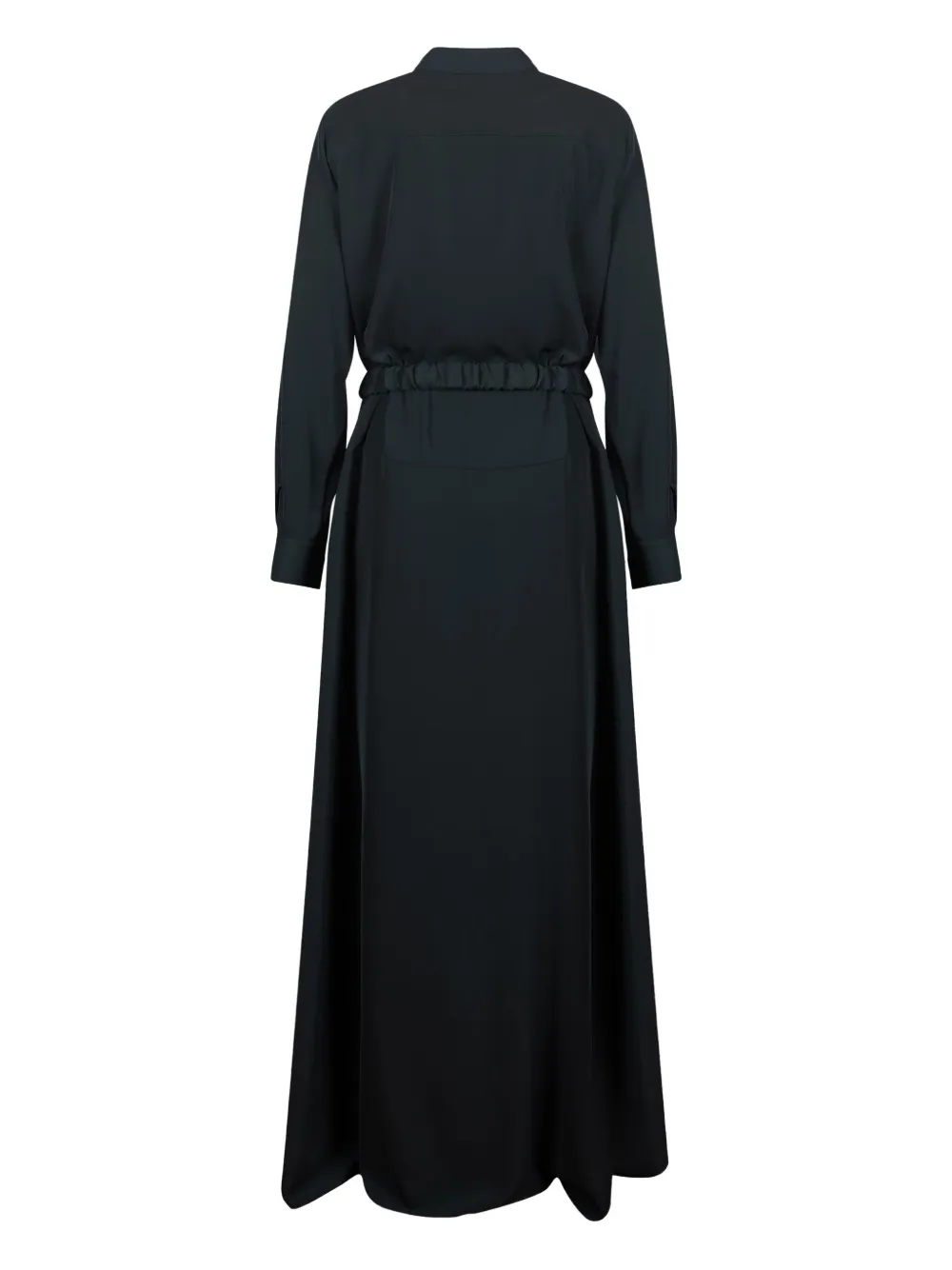 PINKO Love Birds maxi-jurk met gesp - Groen