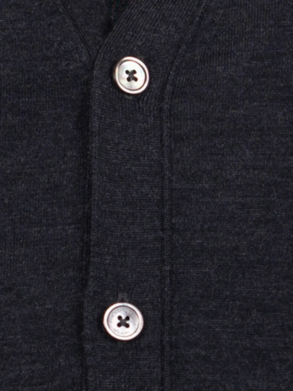 Paolo Pecora Mouwloze bodywarmer met knopen Grijs