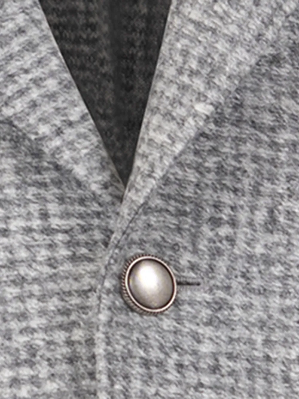 BRERAS MILANO Blazer met knoopsluiting Grijs