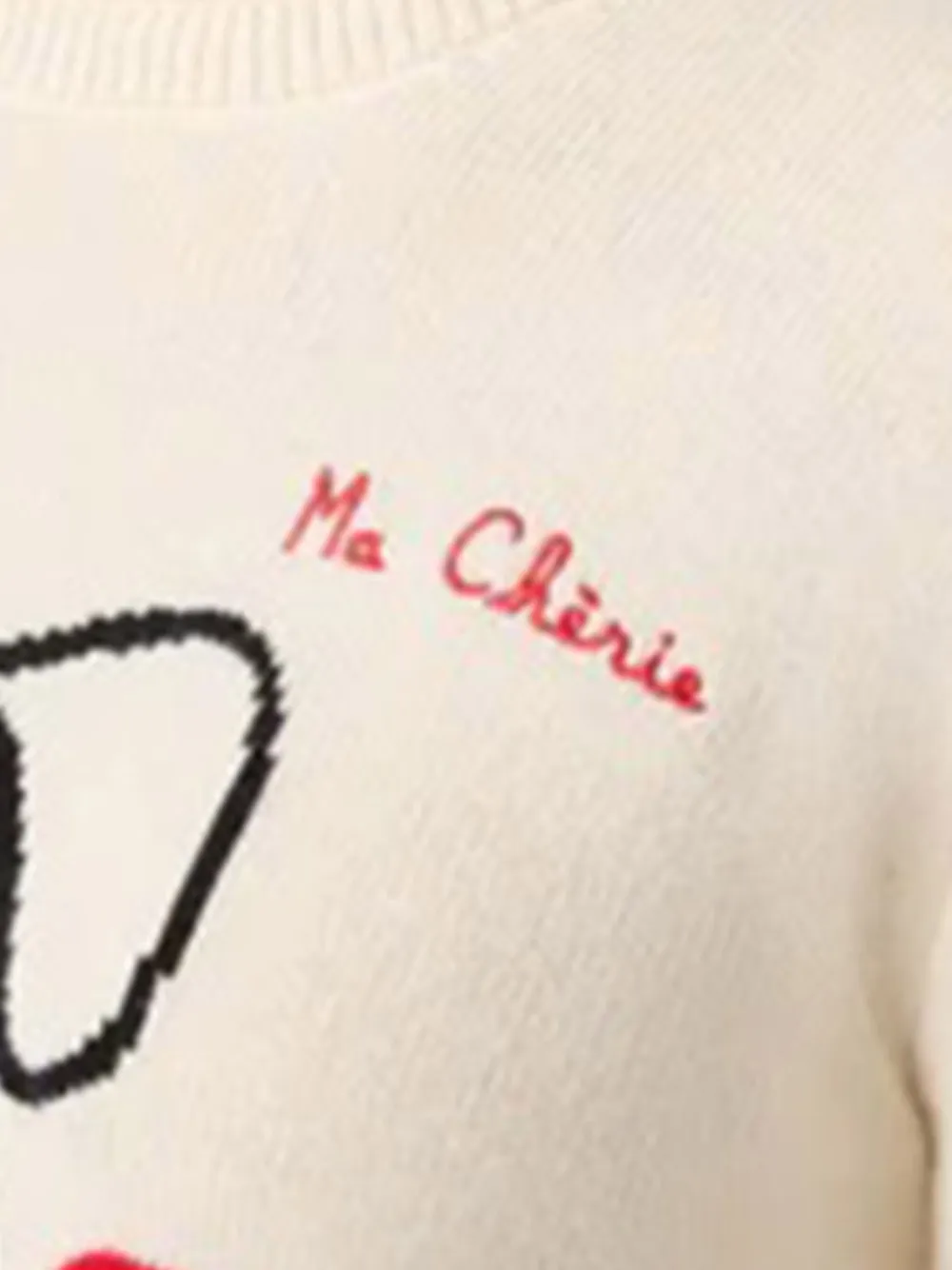 Mc2 Saint Barth New Queen Sweater In White