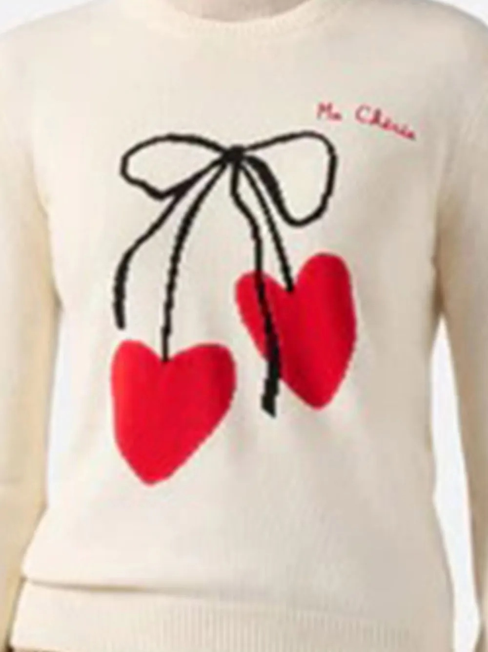 Mc2 Saint Barth New Queen Sweater In White