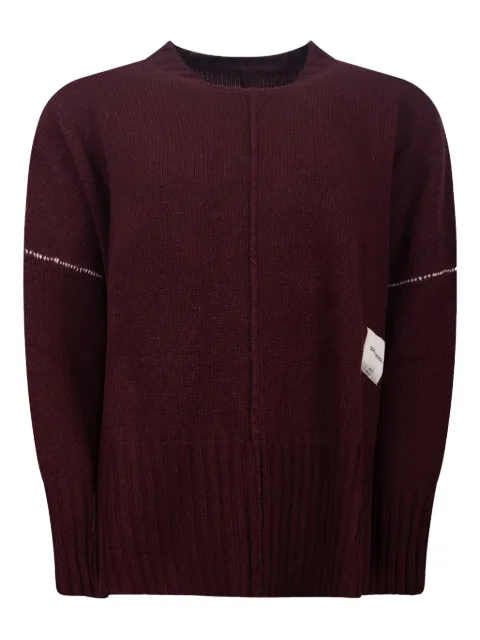 JEI-O seam detail sweater