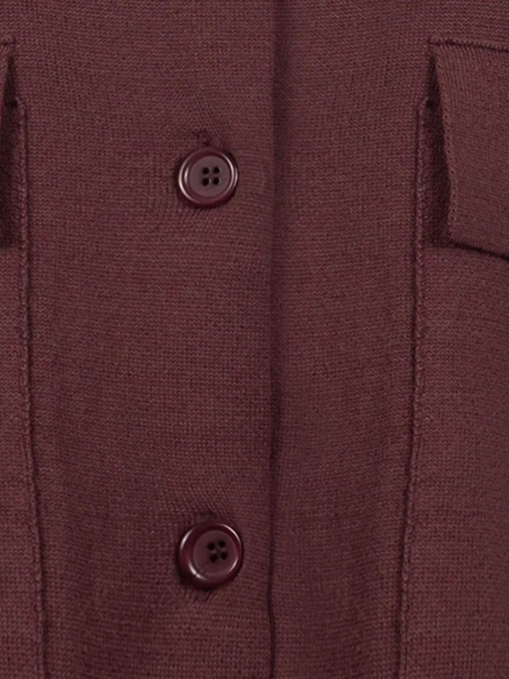 Jei O' Button Flap-pocket Jacket In Brown