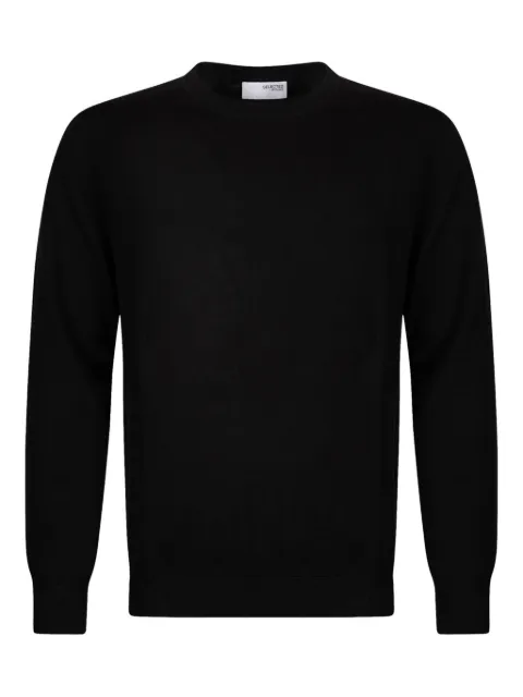 SELECTED سويتر منسوج برقبة مستديرة