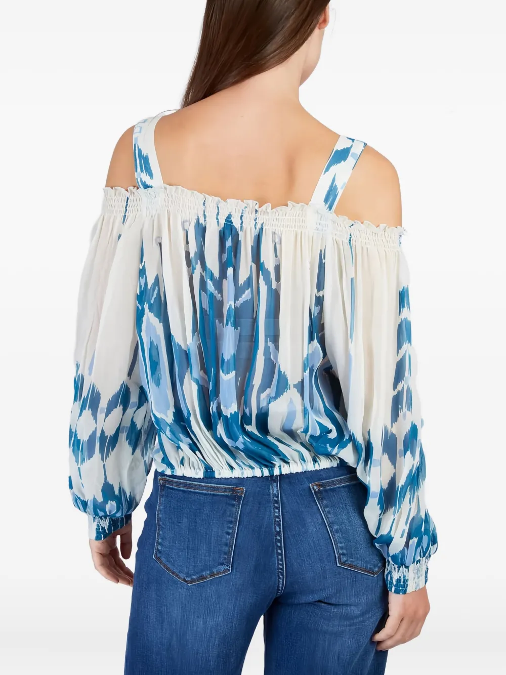 Derhy Long-sleeves Blouse In Multi