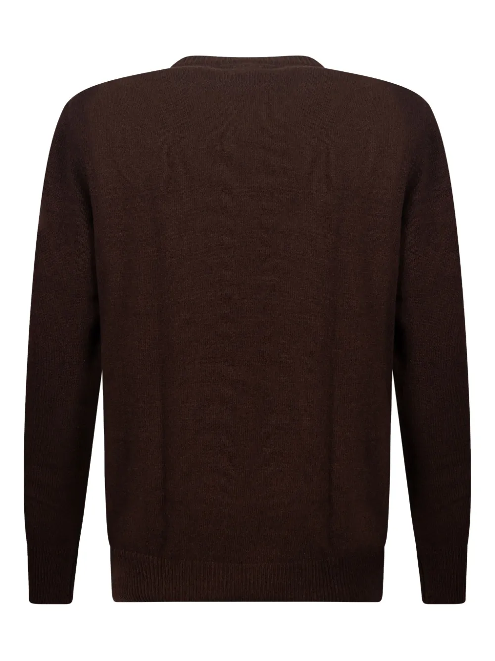 MC2 Saint Barth Sweater met borduurwerk en ronde hals - Bruin