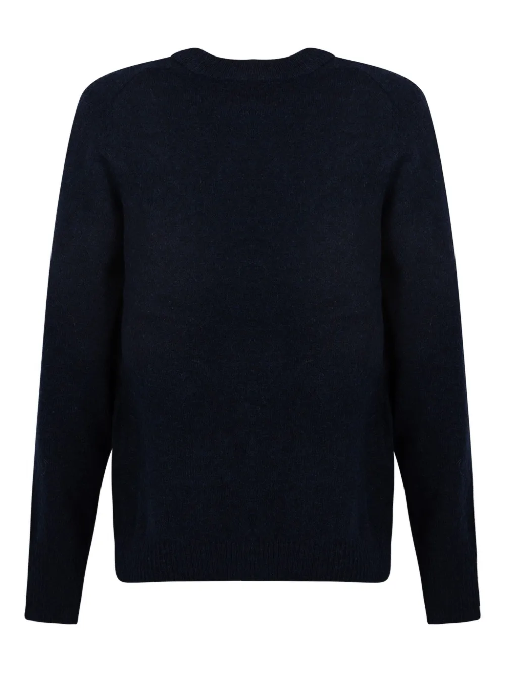 SELECTED Geribbelde trui - Blauw