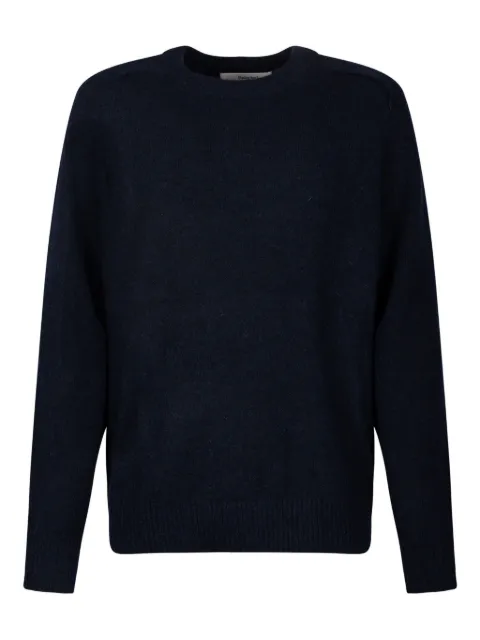 SELECTED ribbed round-neck sweater