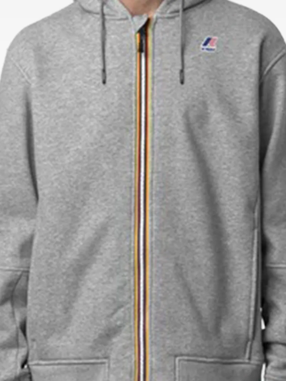 K-way Prosper Zip-up Hoodie In Animal Print