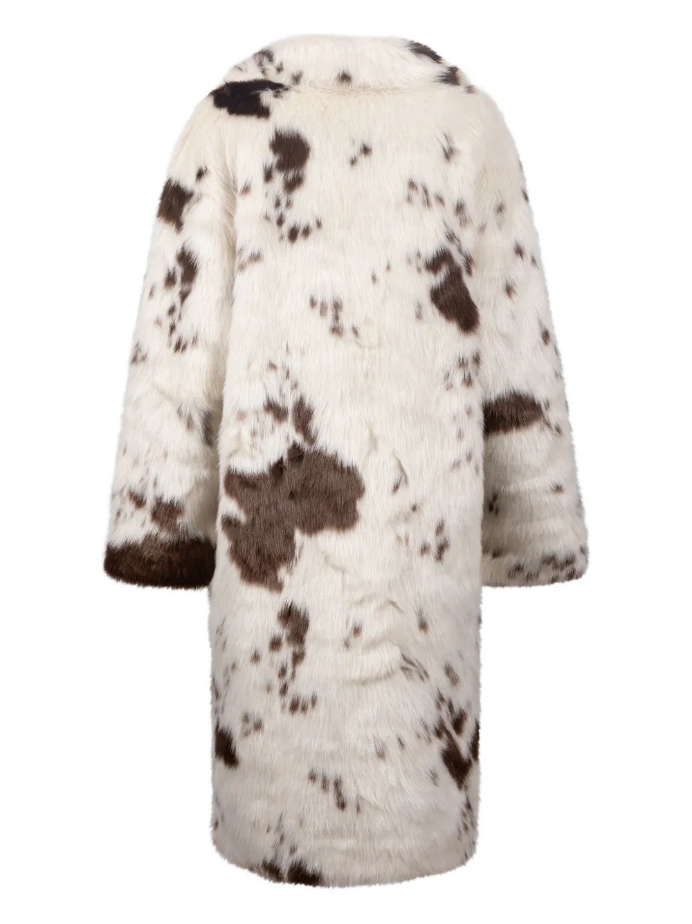 Mc2 Saint Barth Spotted Coat In Neutral