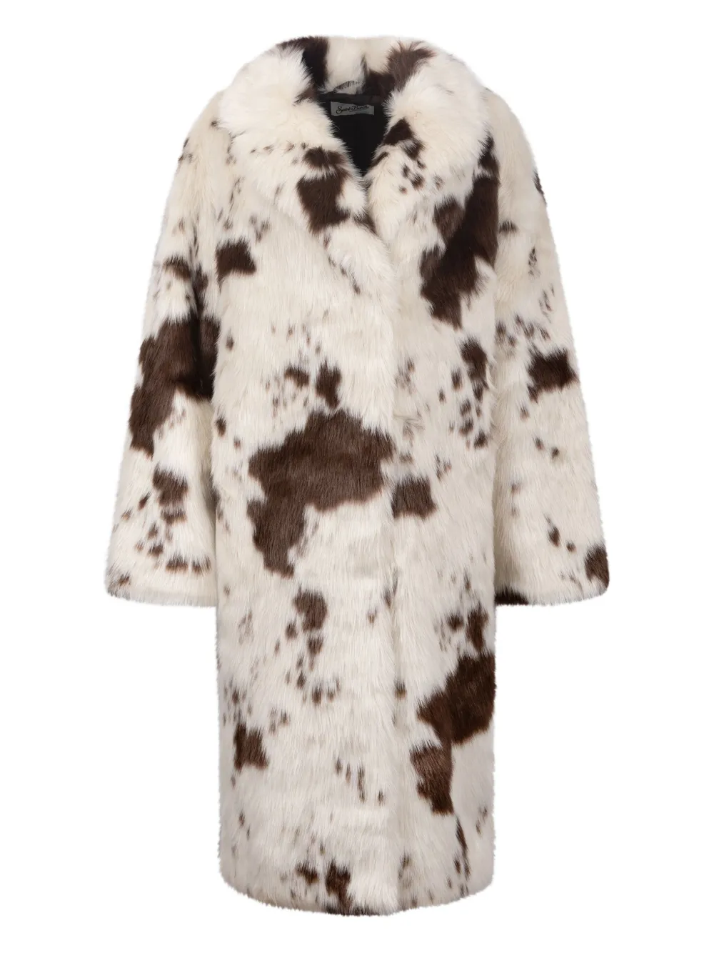 Mc2 Saint Barth Spotted Coat In Neutral
