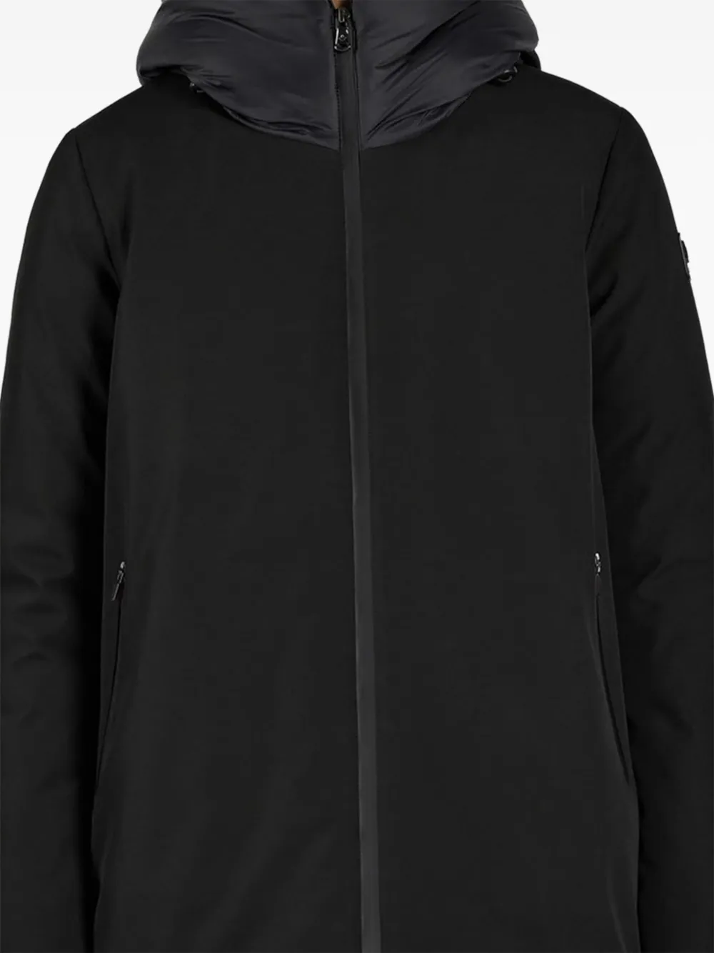 Canadian parka zippé à col montant | noir | Image 1