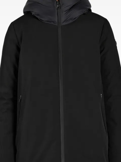 Canadian funnel-neck zip-up parka coat 