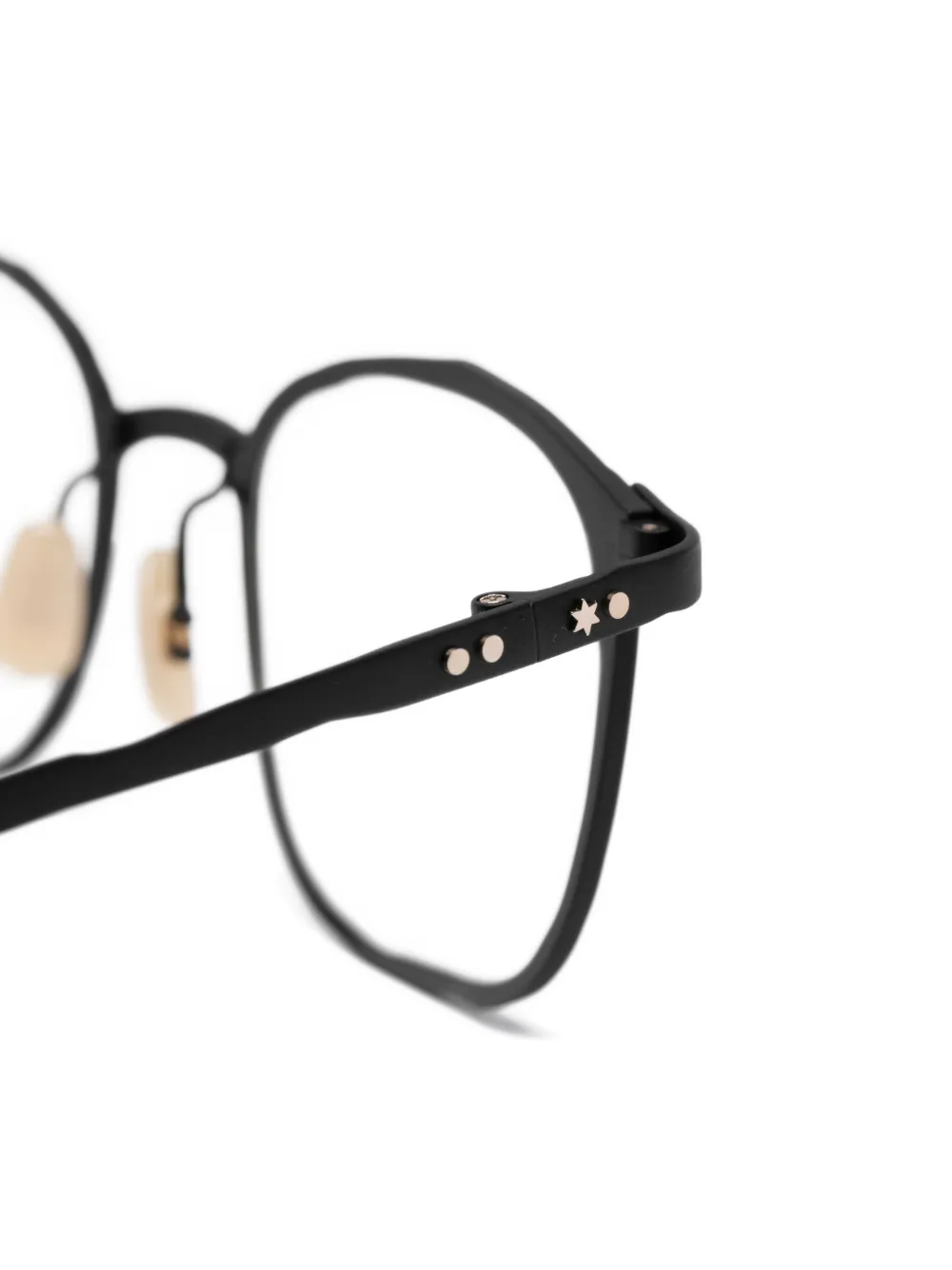  Masahiromaruyama Thin-frame Glasses - Black 