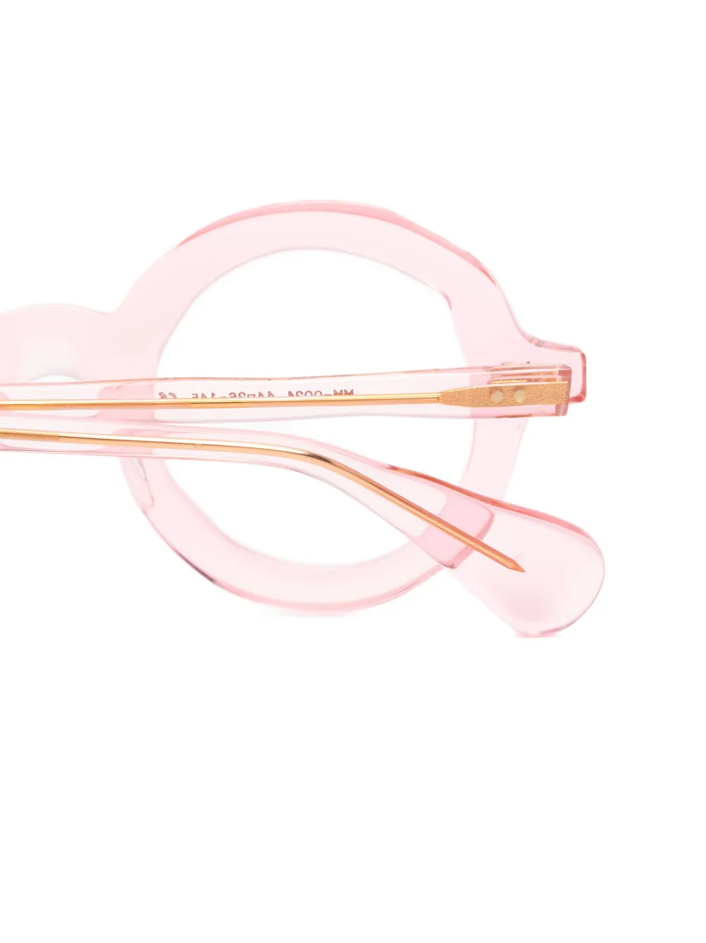 Masahiromaruyama Round-frame Glasses - Pink 