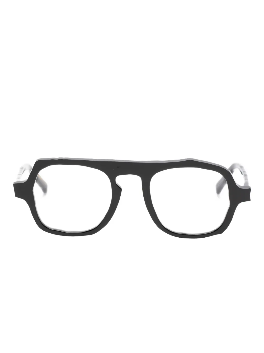 MASAHIROMARUYAMA geometric-frame glasses | Black | Image 1