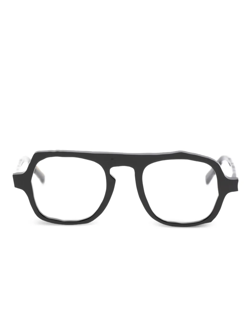 MASAHIROMARUYAMA geometric-frame glasses | Black | Image 1