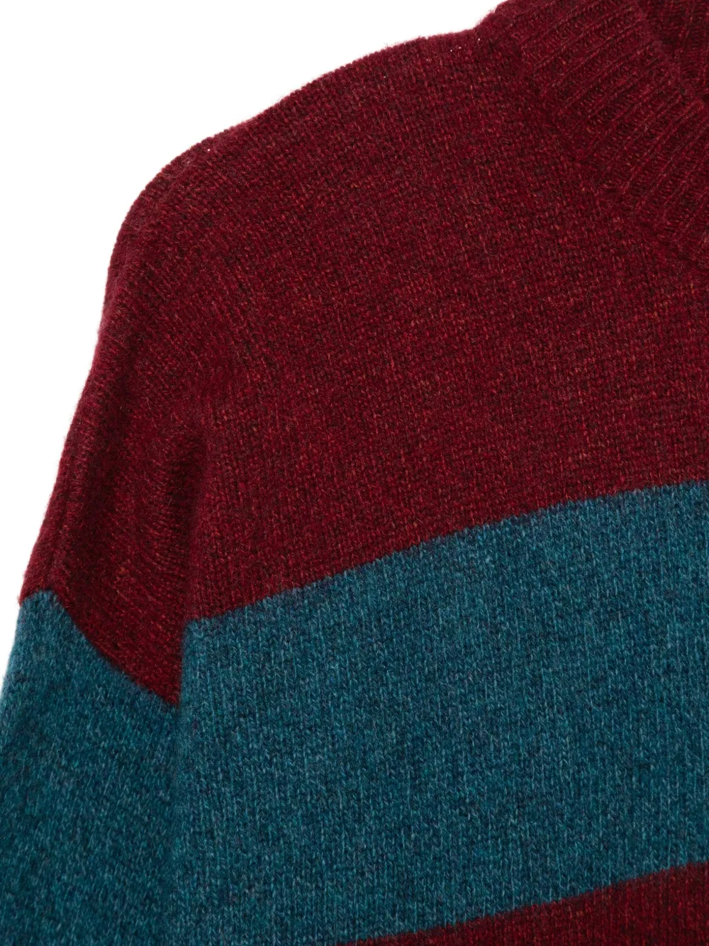 AMISH Gestreepte trui Rood