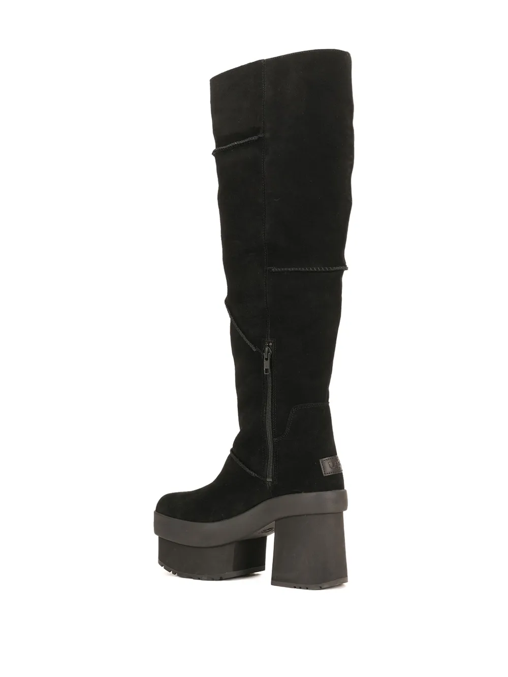 Ugg 100mm Platform Boots In Black