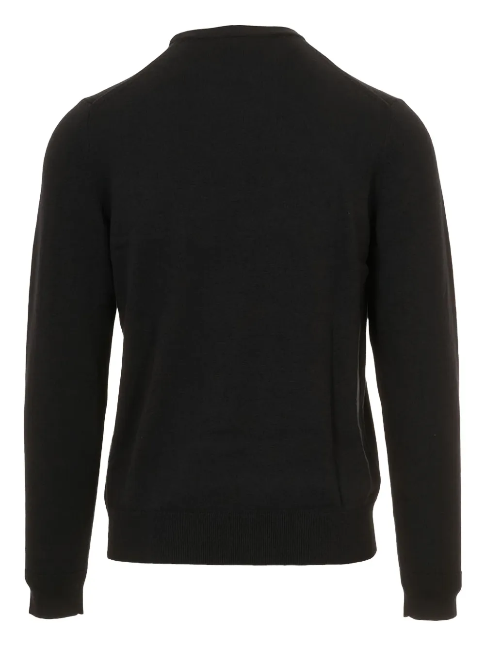 Fred Perry Trui met ronde hals en logodetail - Zwart