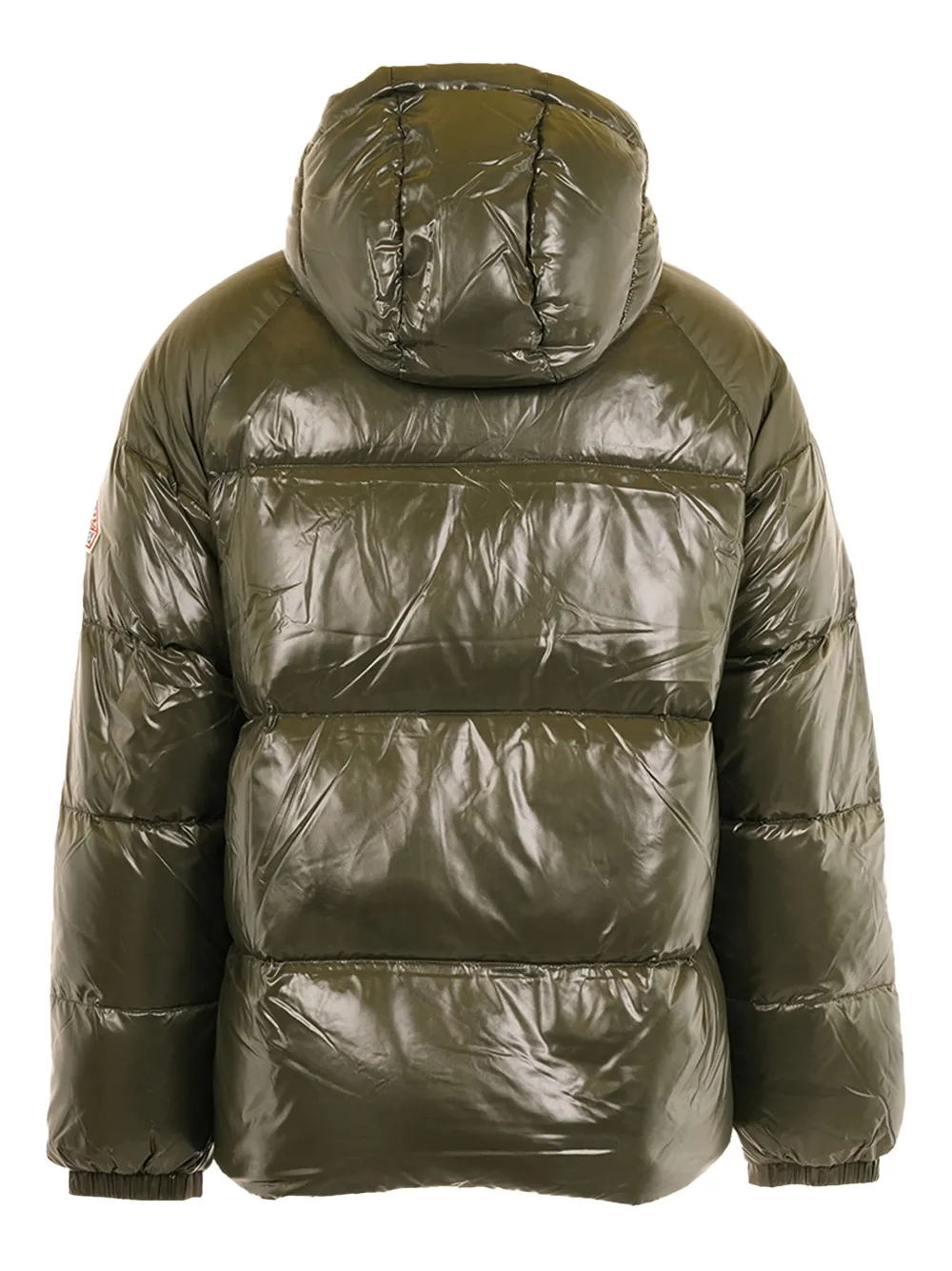 Pyrenex Hooded Padded Jacket In Green