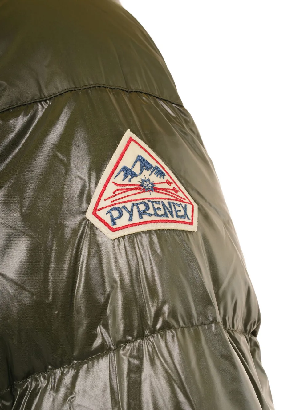 Pyrenex Hooded Padded Jacket In Green
