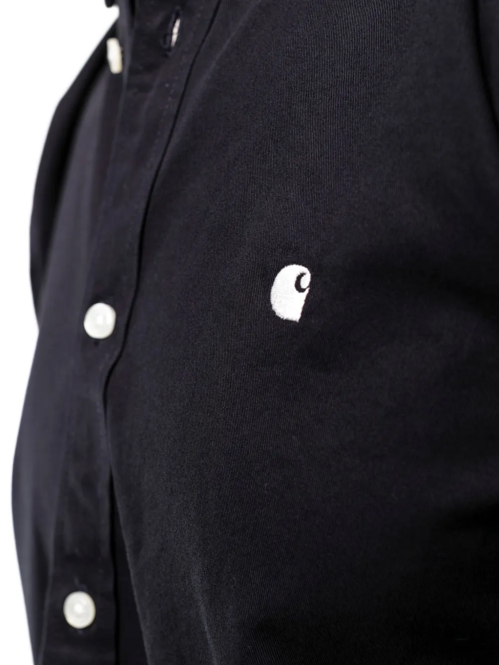 Carhartt L/s Madison Embroidered Shirt In Blue