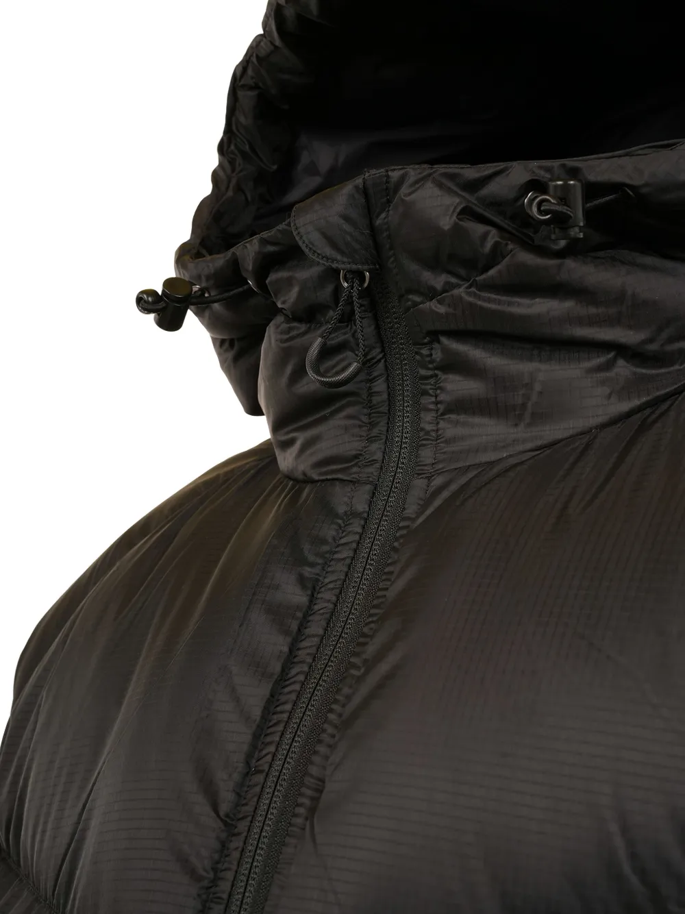 Pyrenex Helium gewatteerd jack met capuchon Zwart