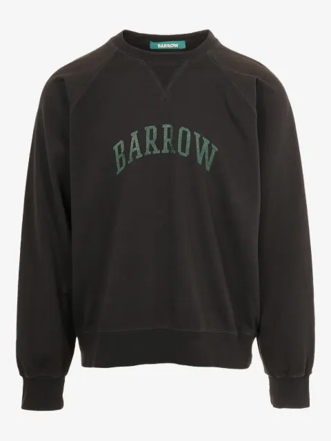 BARROW logo-detail crew-neck sweatshirt