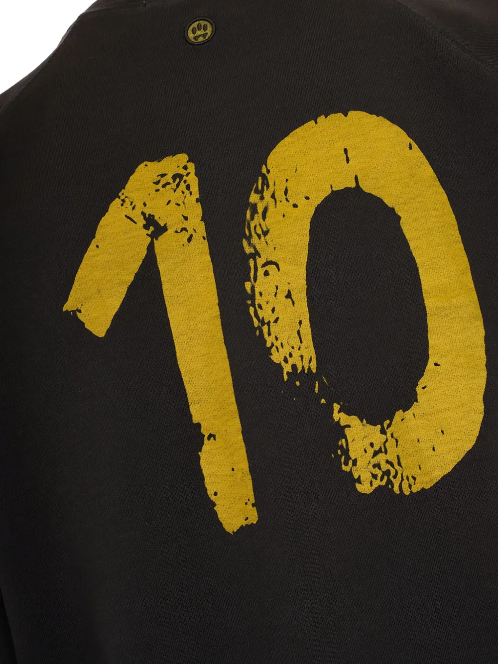 BARROW Sweater met logodetail Zwart