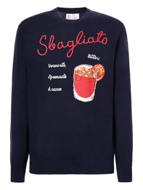 MC2 Saint Barth Maglione con stampa grafica