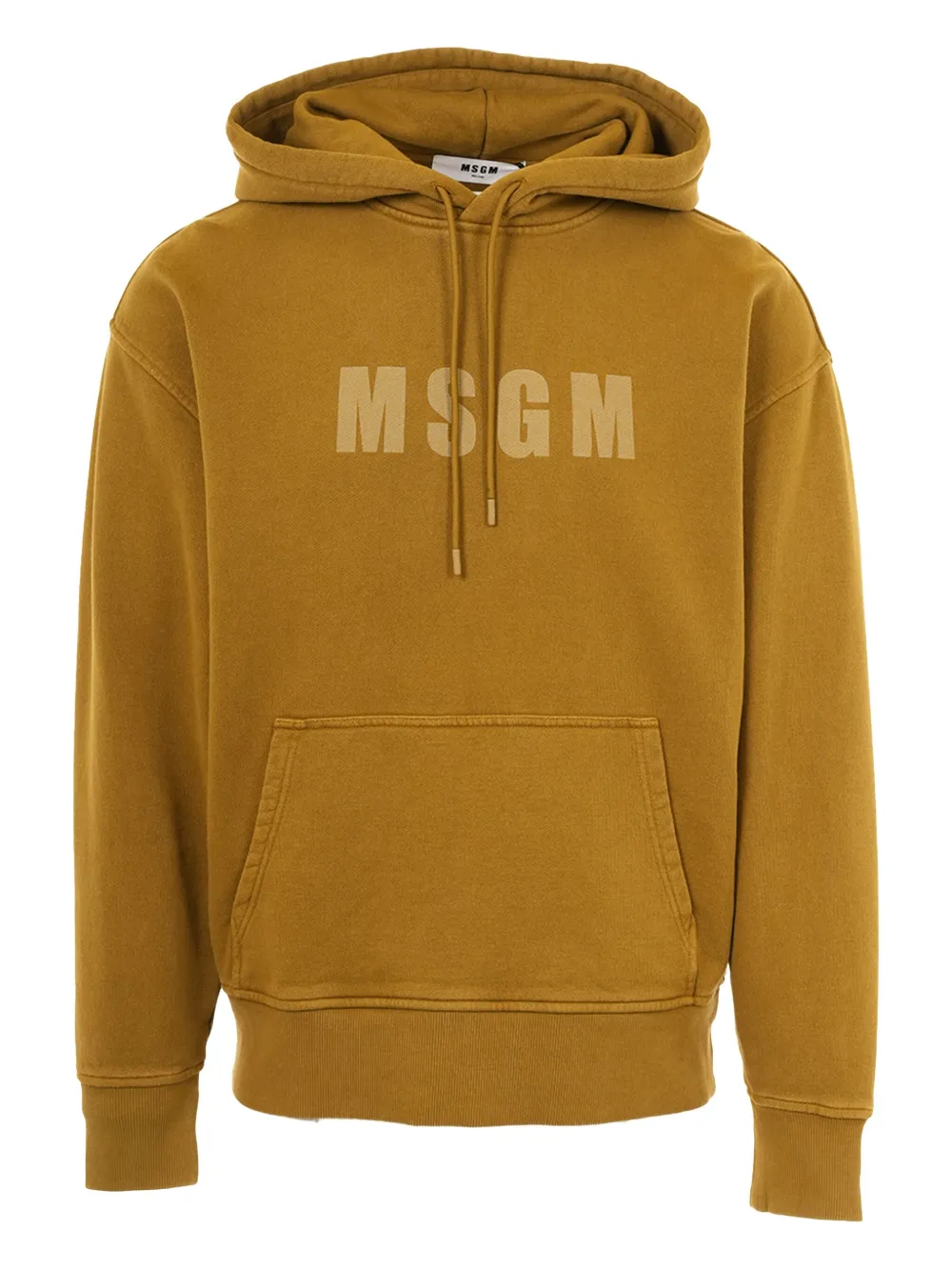 MSGM suéter con capucha y logo | verde | Image 1