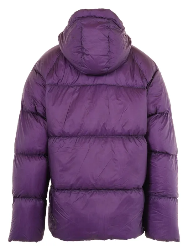 Pyrenex Hooded Padded Coat Purple FARFETCH ID