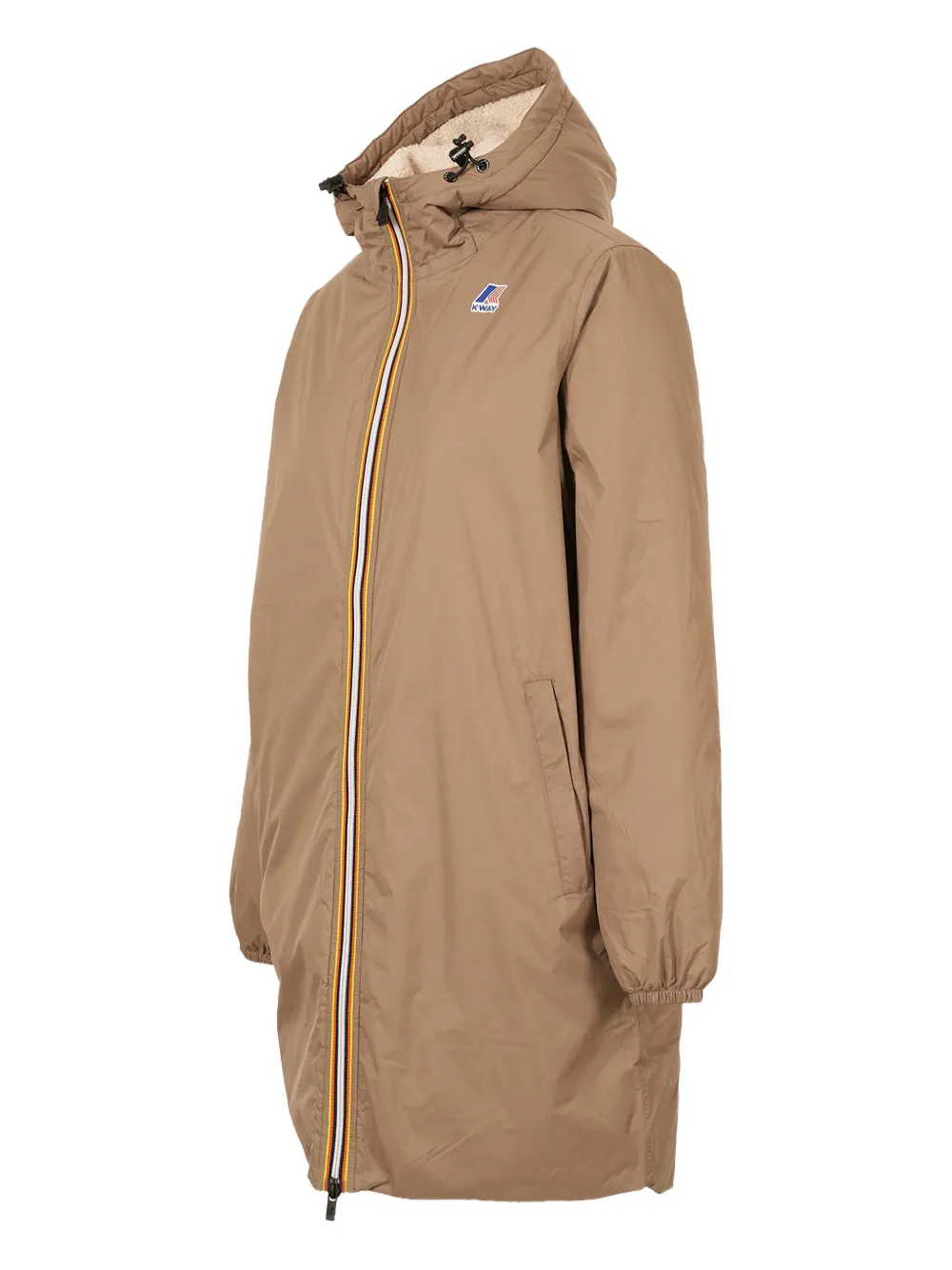 K-Way Le Vrai 3.0 Eiffel regenjas Beige