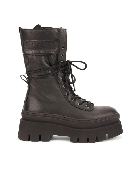 Copenhagen lace-up ankle-length combat boots