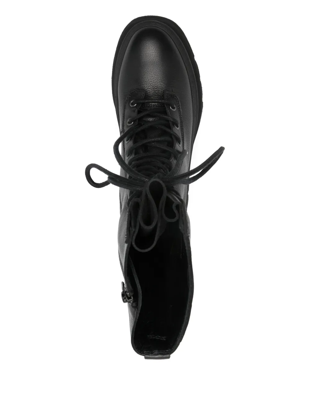 Copenhagen Enkellaarzen met veters Zwart