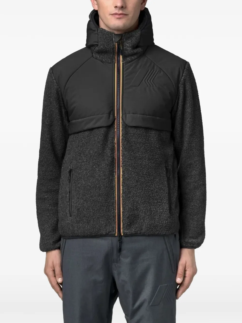 K-Way hooded panelled jacket | Hooded Jackets | Image 2