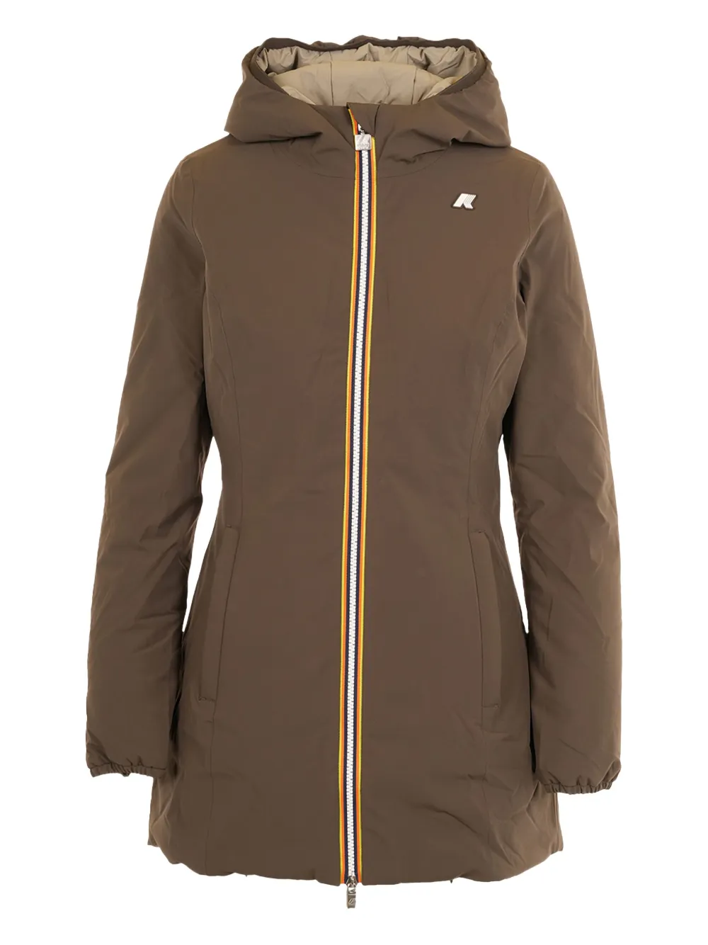 K-Way Denise reversible-design parka coat | Green | Image 1