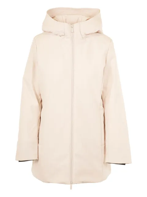 Woolrich zip-fastening hooded coat