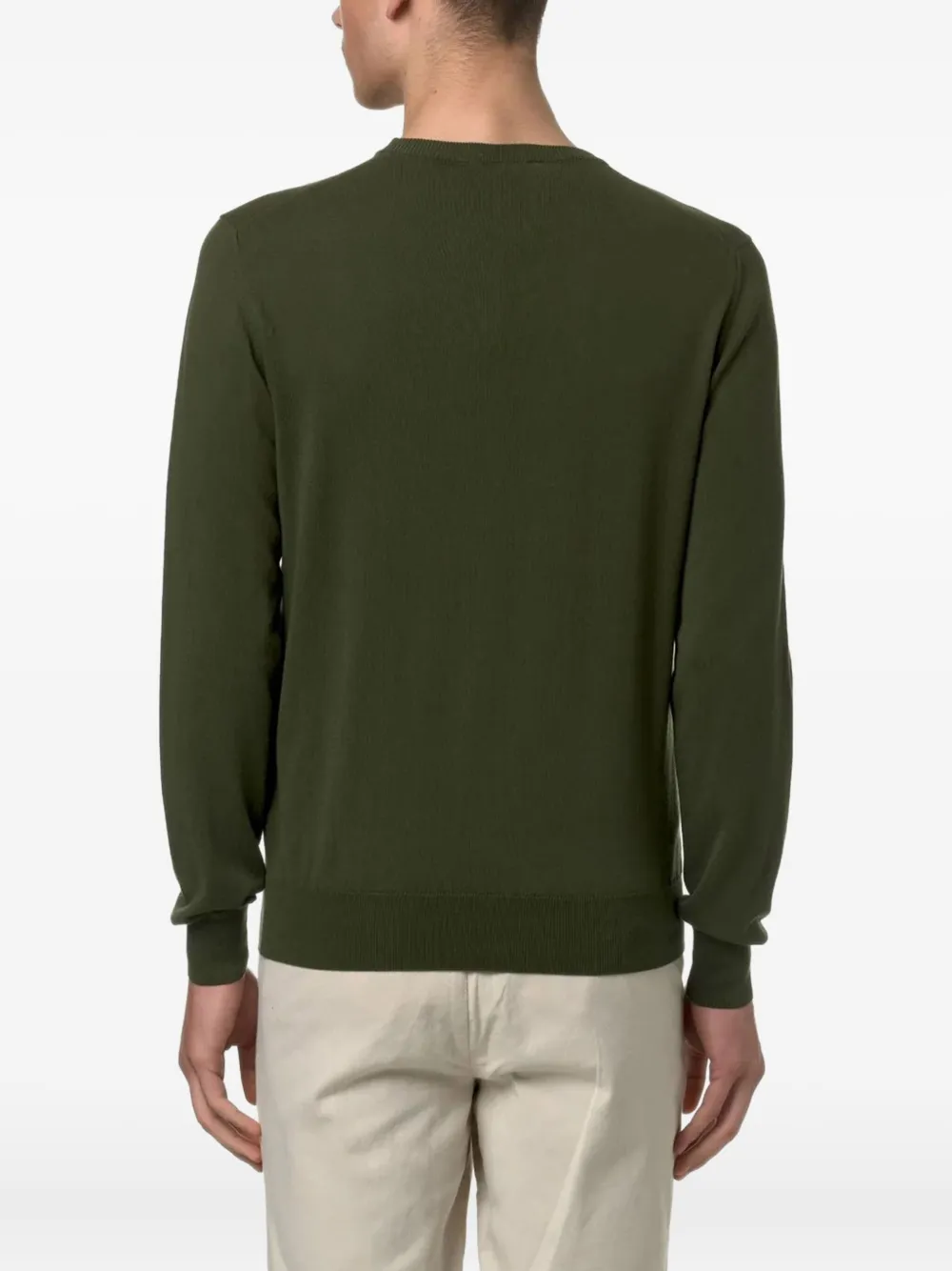 K-way Sebastien Crew-neck Cotton Sweatshirt In Animal Print