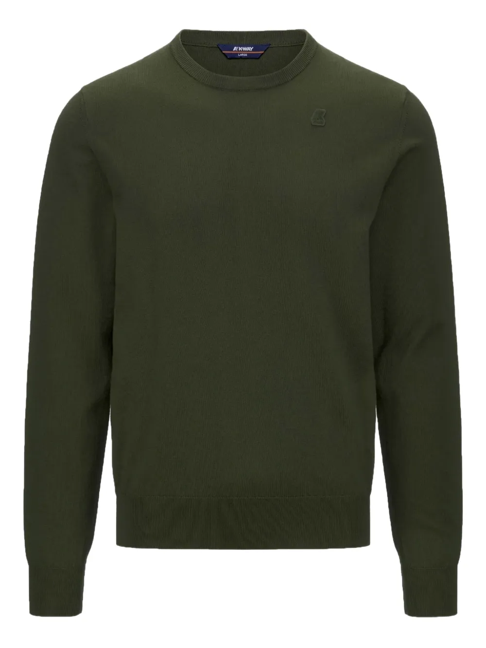 K-way Sebastien Crew-neck Cotton Sweatshirt In Animal Print